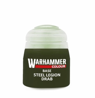 Warhammer Colour - Base Steel Legion Drab 12ml