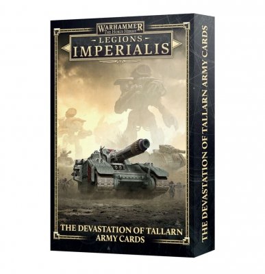 Legions Imperialis - The Devastation of Tallarn Army Cards