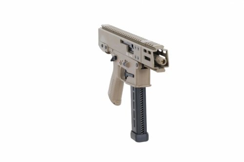 Lambda Defence x B&amp;T - Pistolet maszynowy GBB GHM9 Gen2 - TAN