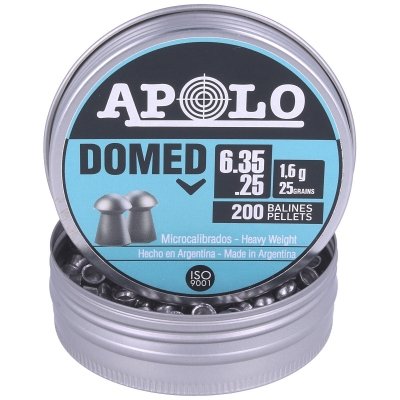 Śrut Apolo Domed 1,60g 6,35/200szt (13501)