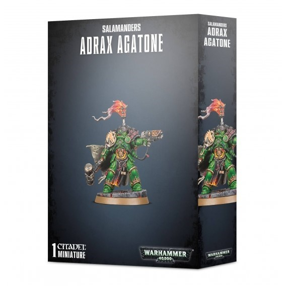 Warhammer 40K - Salamanders Adrax Agatone
