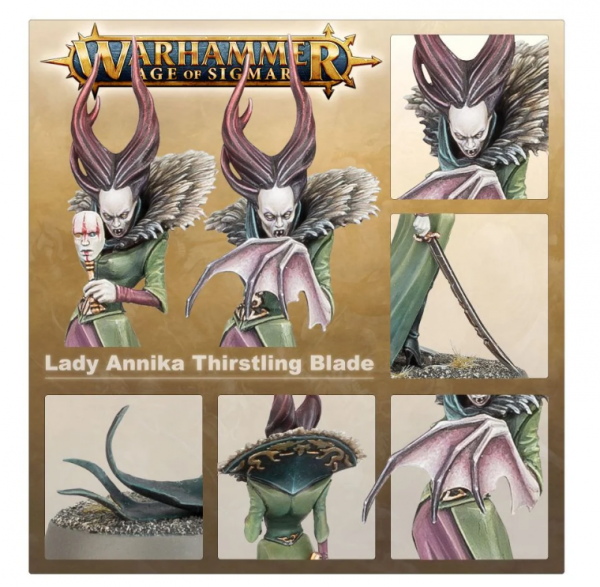 Warhammer AoS - Lady Annika The Thirsting Blade