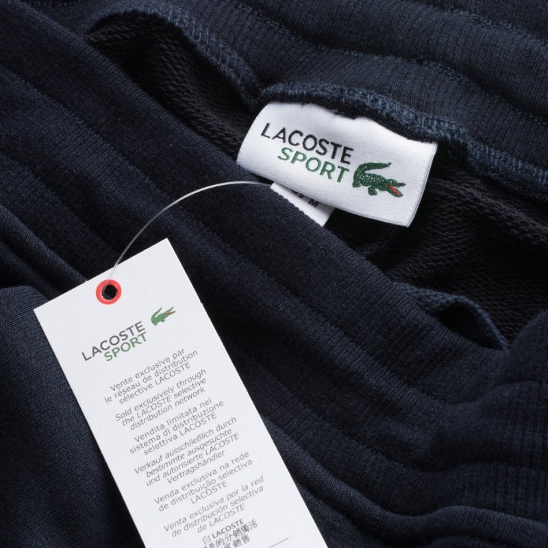 Lacoste spodnie dresowe męskie granatowe