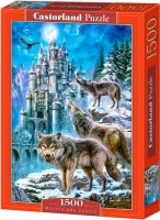 Puzzle 1500 Castorland C-151141 Wilki - Wolves and Castle Puzzle 1500 Castorland C-151141 Wilki - Wolves and Castle