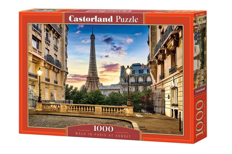 Puzzle 1000 Castorland C-104925 Paryż o Zachodzie Słońca