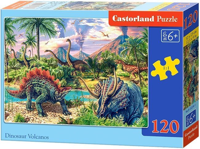 Puzzle 120 Castorland B-13234 Dinozaury