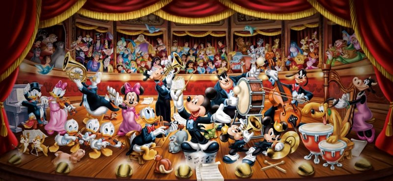 Puzzle 13200 Clementoni 38010 Disney Orkiestra