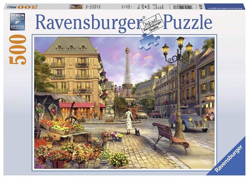 Puzzle 500 Ravensburger 146833 Spacer po Paryżu