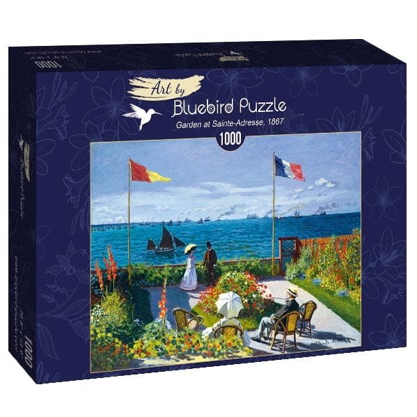Taras Nad Morzem W Saint Adresse Puzzle 1000 Bluebird 60042 Claude Monet - Taras nad Morzem w Saint