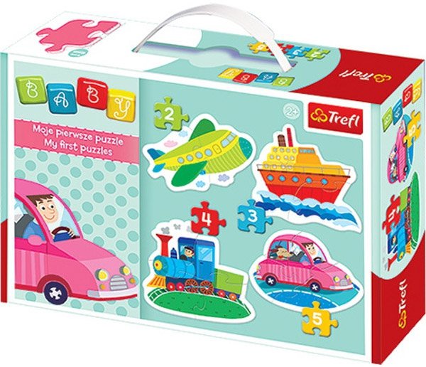 Puzzle Baby Classic Trefl T-36057 Pojazdy