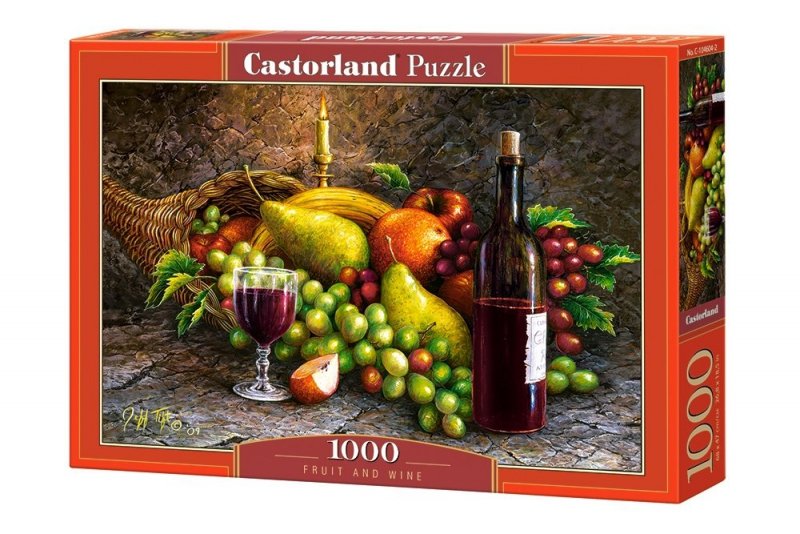 Puzzle 1000 Castorland C-104604 Owoce i Wino