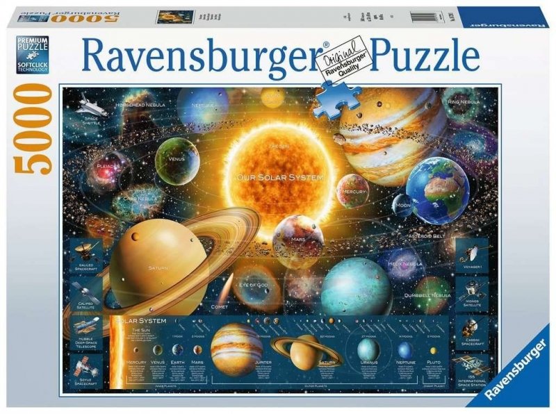 Puzzle 5000 Ravensburger 16720 Układ Planetarny