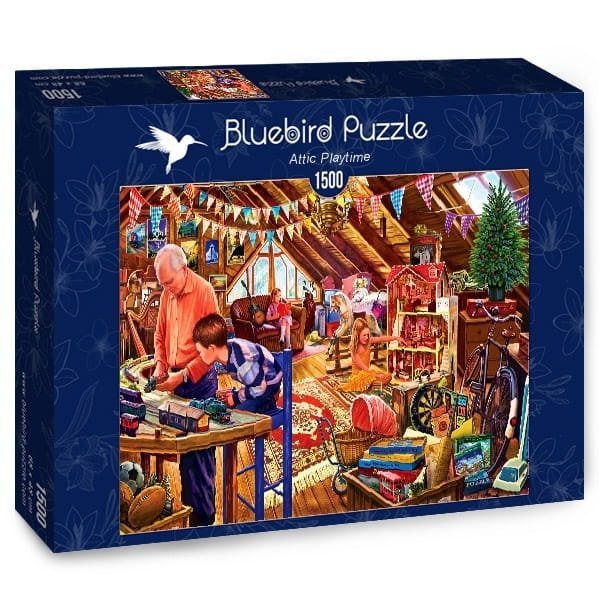 Puzzle 1500 Bluebird 70433 Steve Crisp - Czas na Poddasze