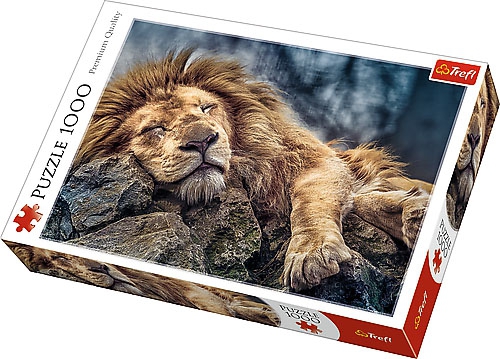 Puzzle 1000 Trefl 10447 Śpiący Lew