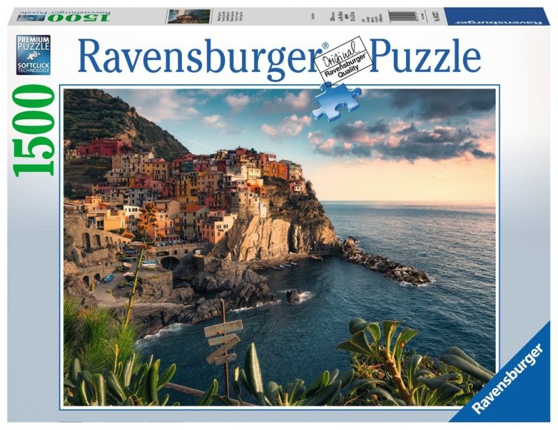 Puzzle 1500 Ravensburger 162277 Widok na Cinque Terre