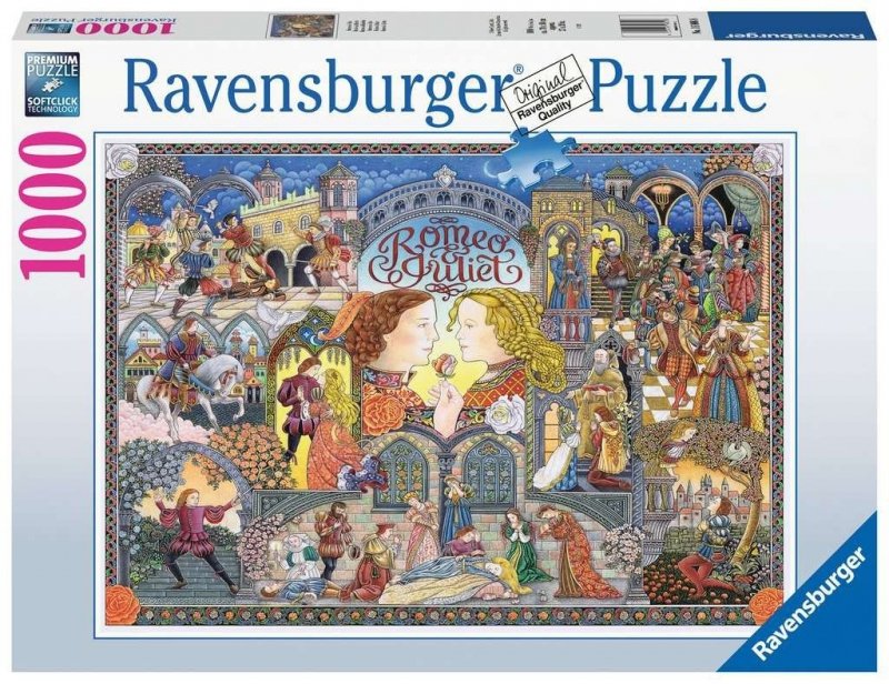 Puzzle 1000 Ravensburger 16808 Romeo i Julia