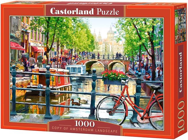 Puzzle 1000 Castorland C-103133 Amsterdam - Landscape