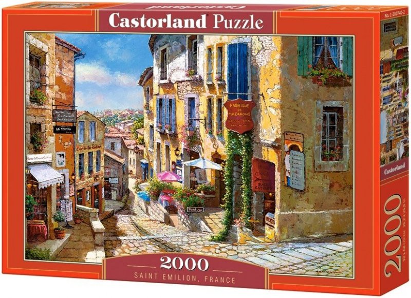 Puzzle 2000 Castorland C-200740 Francja - Saint Emilion