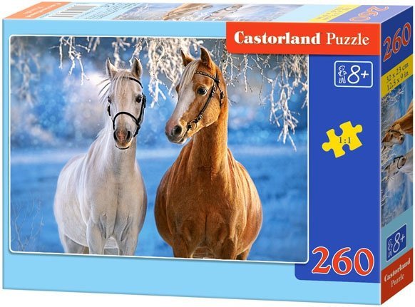 Puzzle 260 Castorland B-27378 Dwa Konie