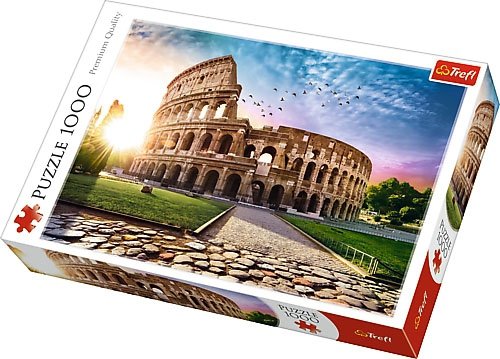 Puzzle 1000 Trefl 10468 Koloseum w Promieniach Słońca