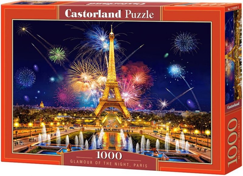 Puzzle 1000 Castorland C-103997 Fajerwerki nad Paryżem
