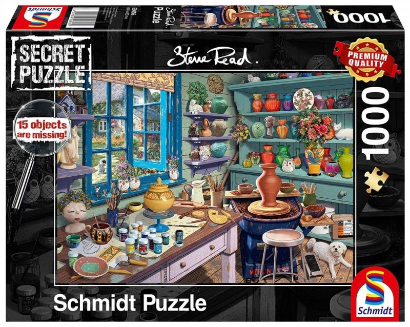 Puzzle 1000 Schmidt 59656 Steve Read - Secret Puzzle - Pracownia Artystyczna