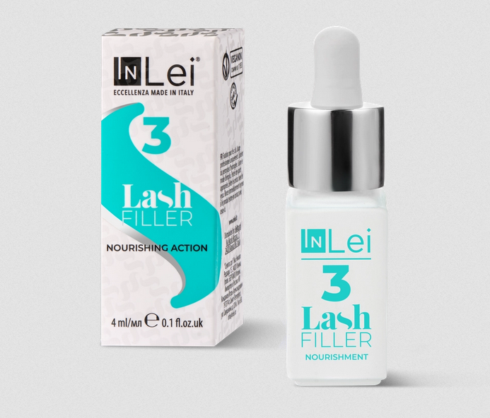 InLei® Lash Filler 25.9 „FILLER 3” – odżywka do rzęs butelka 4ml 