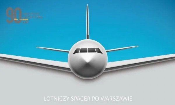 Lotniczy spacer po Warszawie