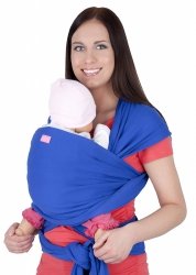 MijaCulture - chusta do noszenia dzieci 4011/M28 niebieski
