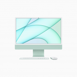 Apple iMac 24 4,5K Retina M1 8-core CPU + 7-core GPU / 16GB / 256GB SSD / Zielony (Green) - 2021