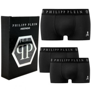 Philipp Plein bokserki męskie czarne 2-pack UUPB01-99