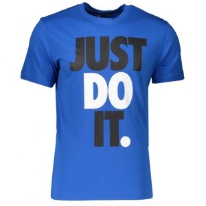 Nike męski t-shirt koszulka niebieska Just Do It CK2309-480