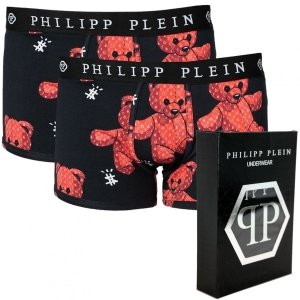 Philipp Plein bokserki męskie czarne 2-pack UUPB21-99