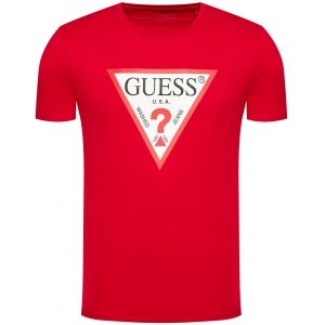 Guess t-shirt koszulka męska czerwona M1RI71I3Z11-G532
