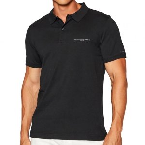 Tommy Hilfiger koszulka polo polówka męska czarna MW0MW18282 BDS 