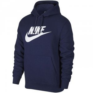 NIKE BLUZA GRANATOWA MĘSKA Z KAPTUREM BV2973-410