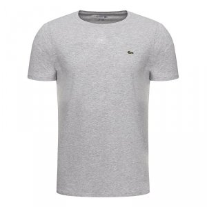 Lacoste t-shirt koszulka męska regular fit szary