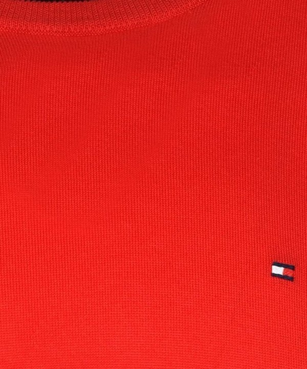 Tommy Hilfiger sweter męski czerwony c-nk
