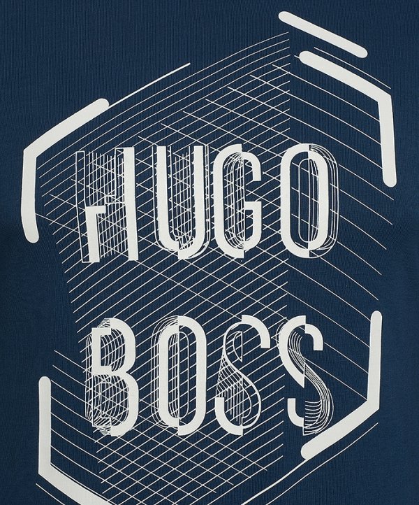 KOSZULKA LONGSLEEVE MĘSKI HUGO BOSS