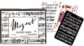 Karty Piatnik Mozart, black and white 