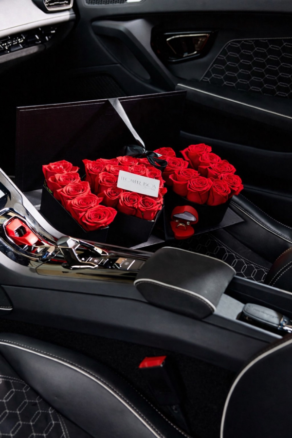  I ❤ U box prostokąt