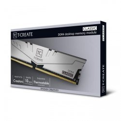 Pamięć DDR4 Team Group T-Create Classic 16GB (2x8GB) 2666MHz CL19 1,2V Gray