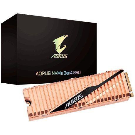 Dysk SSD Gigabyte AORUS SSD 1TB M.2 2280 PCI-Express 4.0 x4 (5000/4400 MB/s) 3D TLC