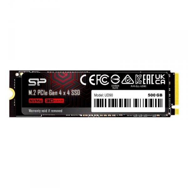 Dysk SSD Silicon Power UD90 500GB M.2 PCIe Gen4x4 NVMe 1.4 (4800/3700 MB/s)