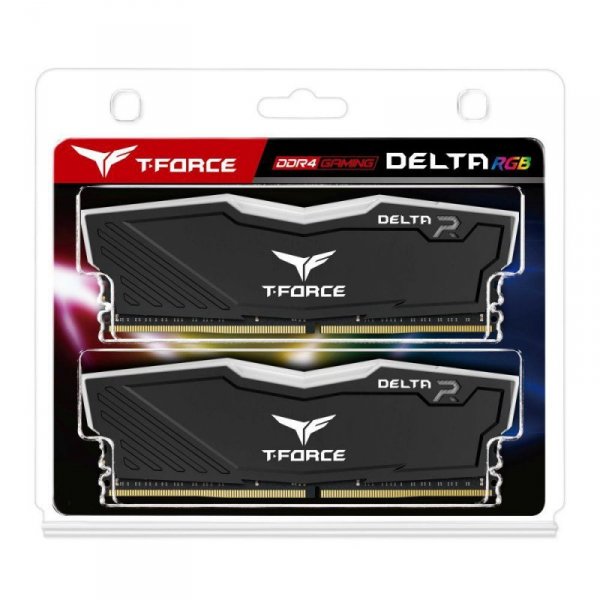 Pamięć DDR4 Team Group Delta RGB 16GB (2x8GB) 3200MHz CL16 1,35V Black