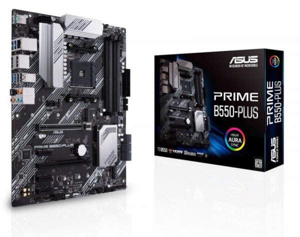 Płyta Asus PRIME B550-PLUS /AMD B550/SATA3/M.2/USB3.1/PCIe4.0/AM4/ATX