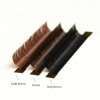 DEEP BROWN WAVE LASHES L 0,07 (20 strisce )
