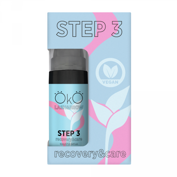 STEP 3 CARE&amp;RECOVERY Prodotto per laminazione ciglia e sopracciglia, 10 ml
