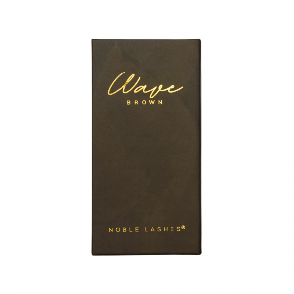 DEEP BROWN WAVE LASHES L 0,07 (20 strisce )