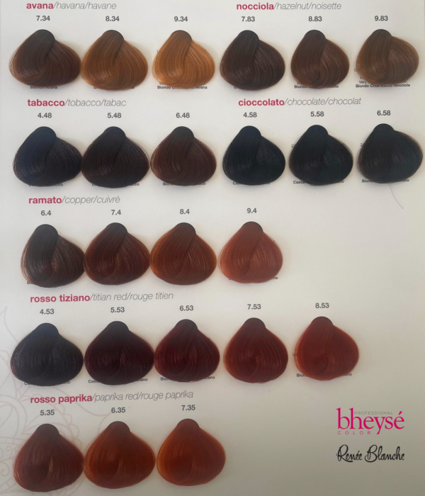 Farba do włosów profesjonalna Bheyse - Rene Blanche 100 ml   4.55